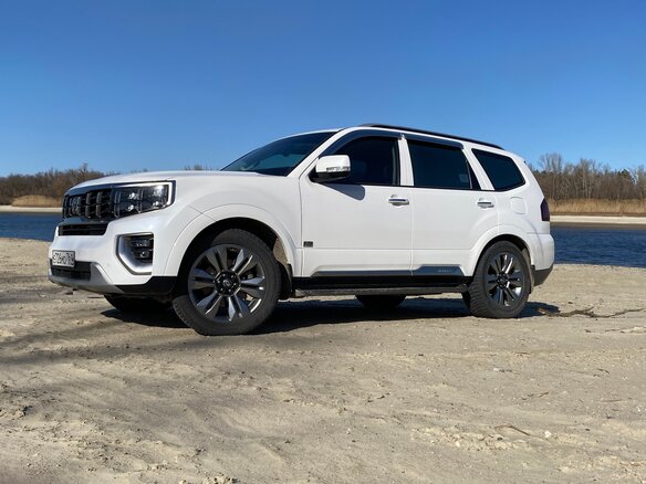 2019 Kia Mohave I Рестайлинг, белый, 4780000 рублей - вид 5