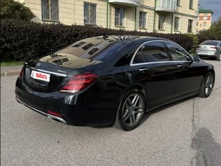 2019 Mercedes-Benz S-Класс 450 Long VI (W222, C217) Рестайлинг, чёрный, 4300000 рублей, вид 5