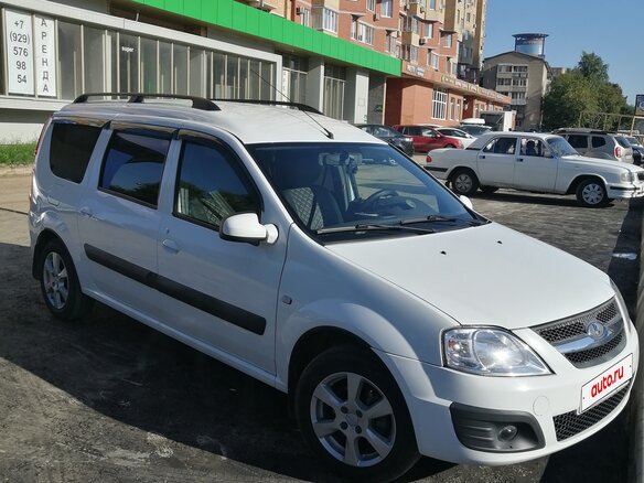 2019 Lada (ВАЗ) Largus I, белый, 1100000 рублей - вид 1