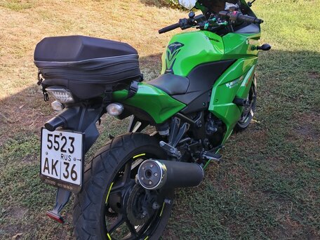 2008 Kawasaki Ninja 250R, зелёный, 260000 рублей, вид 4