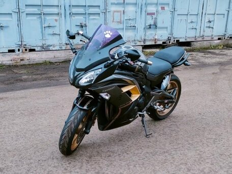 2014 Kawasaki Ninja 400, чёрный, 429000 рублей, вид 1
