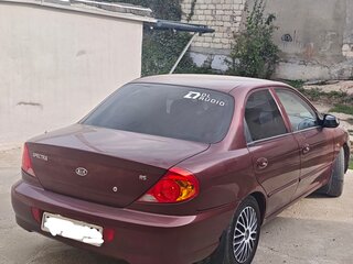 2007 Kia Spectra I Рестайлинг 2, красный, 380000 рублей, вид 2