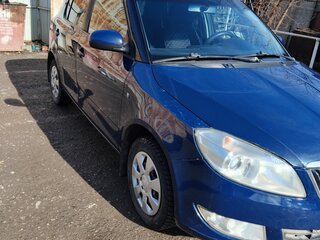 2010 Skoda Fabia II, синий, 550000 рублей, вид 2
