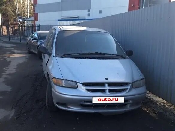 2000 Dodge Caravan III, синий, 300000 рублей - вид 1