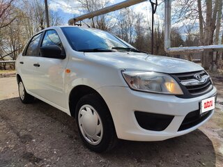 2016 Lada (ВАЗ) Granta I, белый, 405000 рублей, вид 3