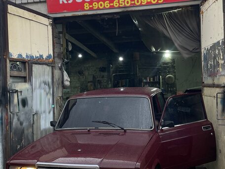 2006 Lada (ВАЗ) 2107, пурпурный, вид 4