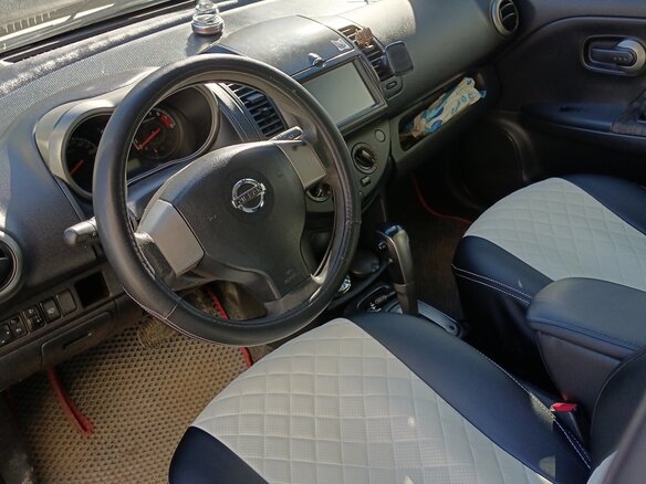 2007 Nissan Note I, серебристый, 550000 рублей - вид 4