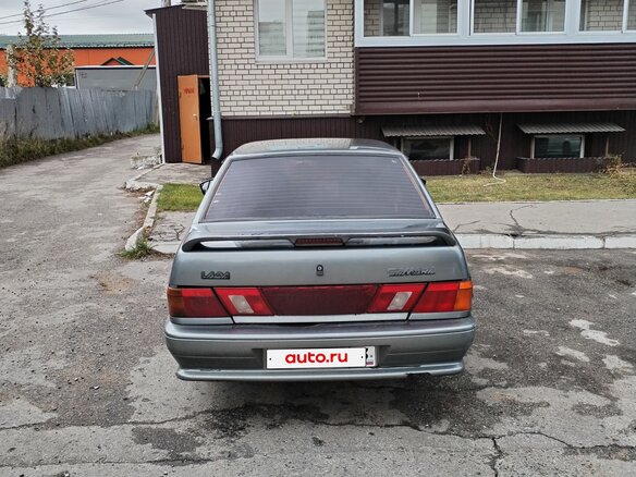 2006 Lada (ВАЗ) 2115, серый, 120000 рублей - вид 4