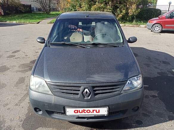 2009 Renault Logan I, серый - вид 1
