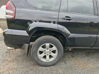 2005 Toyota Land Cruiser Prado 5-speed 120 Series, чёрный, 1250000 рублей, вид 4