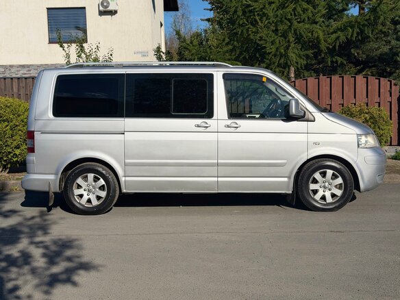 2007 Volkswagen Multivan T5, серебристый - вид 5