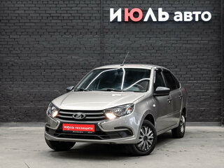 2019 Lada (ВАЗ) Granta I Рестайлинг, серый, 550000 рублей, вид 1