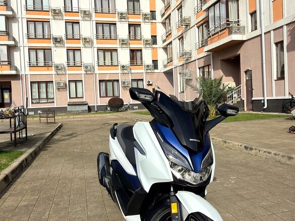2019 Honda Forza, белый, 550000 рублей - вид 1