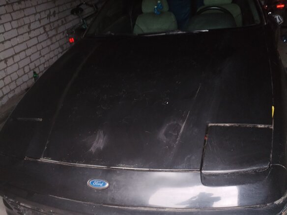1991 Ford Probe I, чёрный
