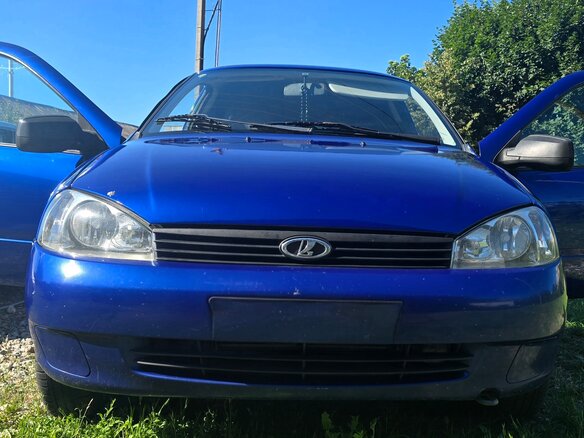 2010 Lada (ВАЗ) Kalina I, синий, 250000 рублей - вид 1