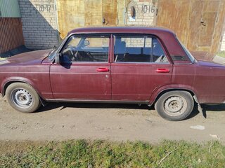 2006 Lada (ВАЗ) 2107, пурпурный, 130000 рублей, вид 4