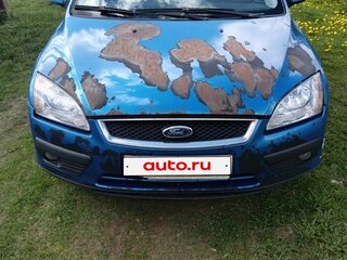 2005 Ford Focus II, голубой, 250000 рублей, вид 1