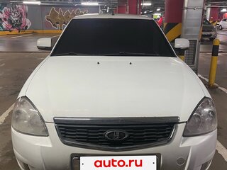 2014 Lada (ВАЗ) Priora I Рестайлинг, белый, 370000 рублей, вид 1