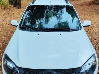 2014 Lada (ВАЗ) Kalina II, белый, 400000 рублей, вид 4