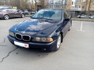 2001 BMW 5 серии 520i IV (E39) Рестайлинг, синий, 950000 рублей, вид 3