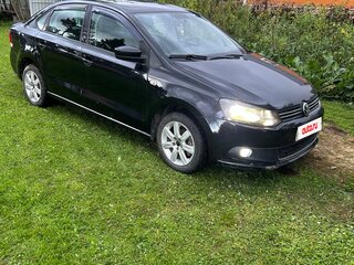 2012 Volkswagen Polo V, чёрный, 340000 рублей, вид 1