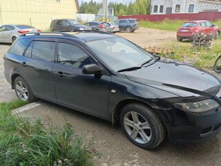 2006 Mazda 6 I (GG) Рестайлинг, чёрный, 415000 рублей, вид 4