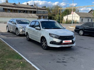 2021 Lada (ВАЗ) Granta I Рестайлинг, белый, 650000 рублей, вид 1