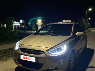 2014 Hyundai Solaris I, бежевый, 600000 рублей, вид 1