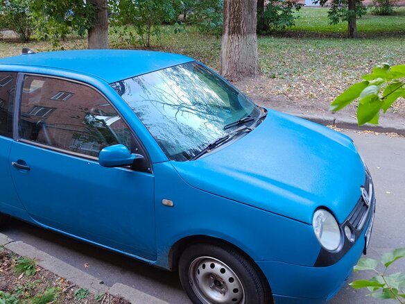 1998 Volkswagen Lupo, голубой, 177000 рублей - вид 6