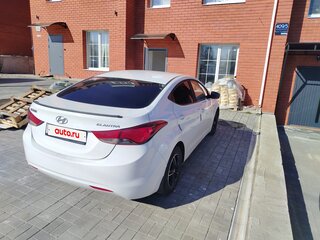 2013 Hyundai Elantra V (MD), белый, 850000 рублей, вид 5
