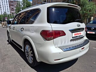2015 Infiniti QX80 I Рестайлинг, белый, 3300000 рублей, вид 4