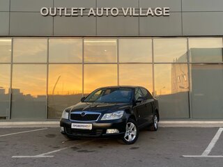 2011 Skoda Octavia II (A5) Рестайлинг, чёрный, 599000 рублей, вид 1