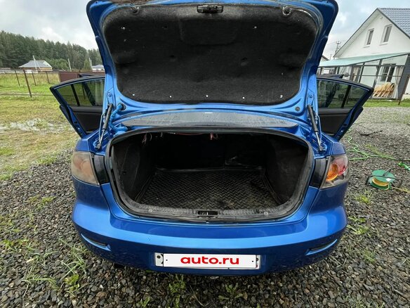 2006 Mazda 3 I (BK), синий, 385000 рублей - вид 11