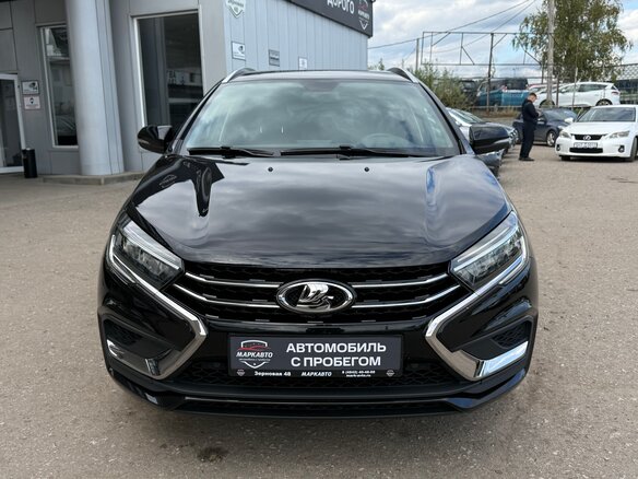 2024 Lada (ВАЗ) Vesta SW I Рестайлинг (NG), чёрный, 1590000 рублей - вид 2