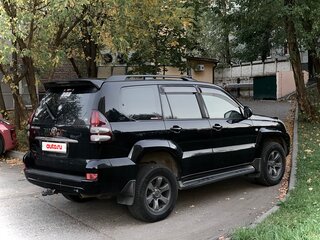 2008 Toyota Land Cruiser Prado 5-speed 120 Series Рестайлинг, чёрный, 2150000 рублей, вид 3