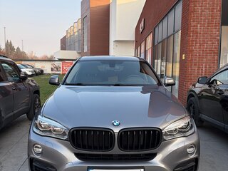 2016 BMW X6 30d II (F16), серебристый, 3800000 рублей, вид 1