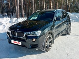 2016 BMW X3 28i xDrive II (F25) Рестайлинг, чёрный, 2390000 рублей, вид 1