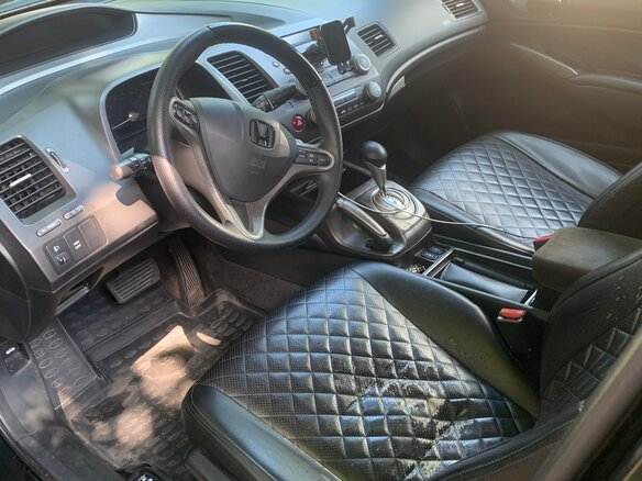2008 Honda Civic VIII, чёрный, 600000 рублей - вид 4