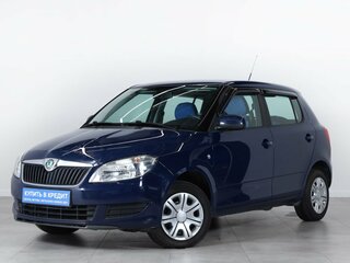 2011 Skoda Fabia II Рестайлинг, синий, 449000 рублей, вид 3