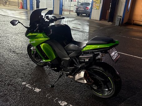 2015 Kawasaki Z 1000SX, зелёный, 690000 рублей, вид 5