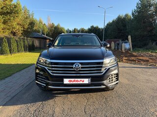 2020 Volkswagen Touareg III, синий, 6500000 рублей, вид 3
