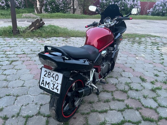 2001 Suzuki Bandit GSF 600, красный, 750000 рублей - вид 15