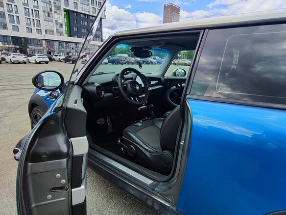 2007 Mini Hatch Cooper S II (R56), синий, 1050000 рублей - вид 6