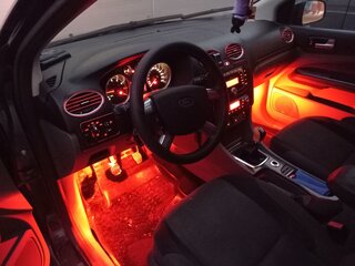 2008 Ford Focus II Рестайлинг, чёрный, 550000 рублей, вид 5