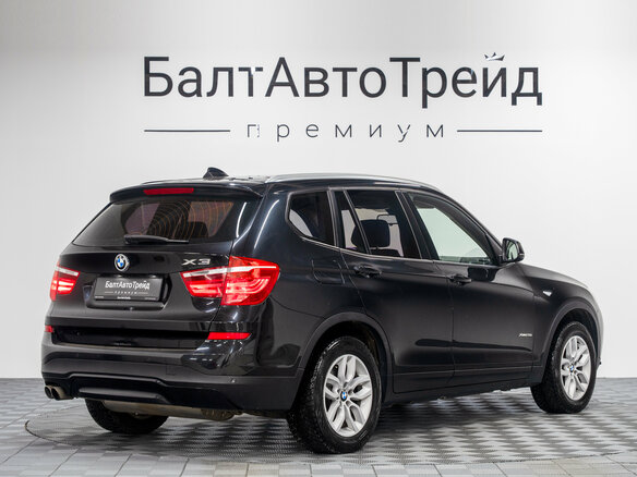2015 BMW X3 28i xDrive II (F25) Рестайлинг, чёрный, 2390000 рублей - вид 7