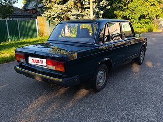 2009 Lada (ВАЗ) 2107, зелёный, 355000 рублей, вид 4
