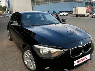 2012 BMW 1 серии 116i II (F20/F21), чёрный, 1100000 рублей, вид 1