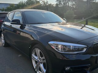 2016 BMW 1 серии 118i II (F20/F21) Рестайлинг, чёрный, 1430000 рублей, вид 4