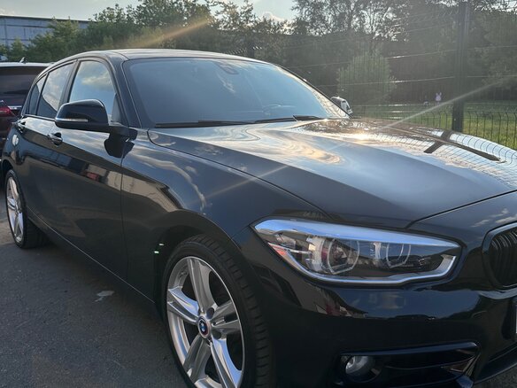 2016 BMW 1 серии 118i II (F20/F21) Рестайлинг, чёрный, 1430000 рублей - вид 3