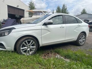 2017 Lada (ВАЗ) Vesta I, белый, 610000 рублей, вид 1